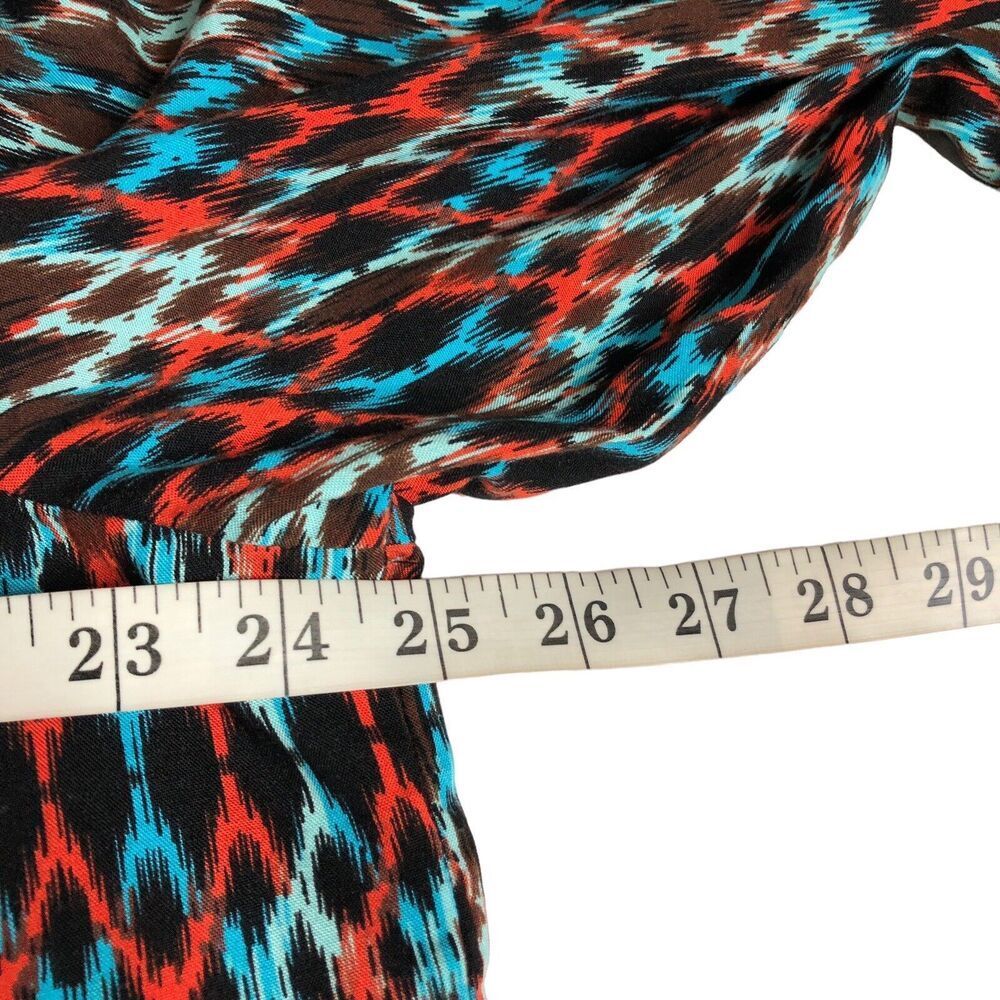 Ariat Top Womens XL Aztec Western Chevron Southwestern 3/4 Sleeve Blouse NWT - Picture 15 of 15